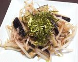もやしとなすのたらこソース炒め作り方4写真