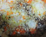 鶏挽き肉と野菜の和風滋養スープ作り方4写真