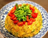☆おもてなしパクチー最強アジアンオムレツ作り方14写真