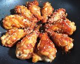 手羽元の甘辛煮~大葉&胡麻入~｡:°ஐ♡作り方7写真