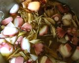 たこの旨みでだしいらず。美味☆たこ飯作り方2写真