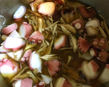 たこの旨みでだしいらず。美味☆たこ飯作り方2写真