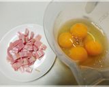 ベーコン入り玉子焼き作り方1写真