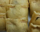 なすと挽き肉で油揚げのバクダン焼き☆作り方4写真