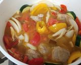 家族喜ぶ♪なす、トマトと夏野菜のカレー♪作り方5写真