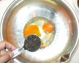 おから煮物の卵焼き♪簡単甘いフライパンで作り方2写真
