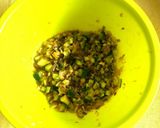 簡単♡胡瓜＆茗荷のピリ辛和え豆腐♪作り方2写真