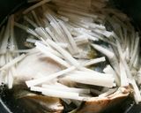 魚のアラも無駄にしない！フクラギのあら汁作り方6写真