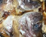 鯛とゴボウのかぶと煮作り方4写真