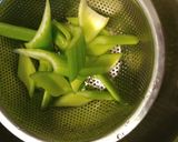 セロリの塩昆布和え♪作り方2写真