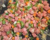 スパイシーカレー、薬草苑作り方2写真