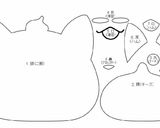 妖怪ウォッチ ぷにニャン キャラ弁作り方6写真