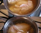 節約簡単美味！鶏ムネ肉のボイルドチキン♪作り方4写真