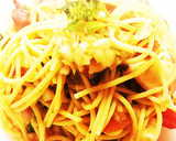 簡単トマトとタコとアボカドの冷製パスタ作り方5写真