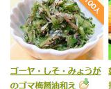 ゴーヤ・しそ・みょうがのゴマ梅醤油和え作り方6写真