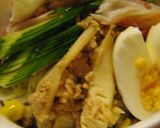 冷麺の具に◎鶏挽き肉と竹の子のピリ辛炒め作り方3写真