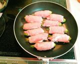 オクラ豚ロール☆バターぽん酢ソース☺作り方4写真