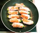 オクラ豚ロール☆バターぽん酢ソース☺作り方5写真