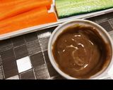 簡単☆黒ニンニク☆野菜スティックに☆作り方3写真
