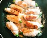 オクラ豚ロール☆バターぽん酢ソース☺作り方8写真