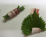 超簡単！豚バラ薄切り肉の青しそ巻き作り方4写真