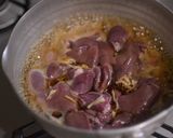 鶏レバーの照り煮作り方2写真