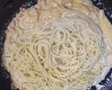 簡単！鮭クリームパスタ♬*.+゜作り方4写真