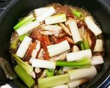 【肉】10分で♪鶏もも肉と長葱の柔らか煮作り方5写真