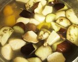 夏やさいの塩素麺！作り方2写真