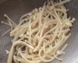 キュウリとエノキの醤油和え作り方1写真