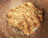 鶏挽肉と納豆の揚げ餃子作り方3写真
