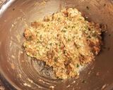 鶏挽肉と納豆の揚げ餃子作り方4写真