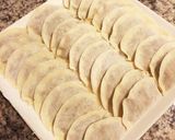 鶏挽肉と納豆の揚げ餃子作り方6写真