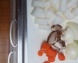 野菜たっぷりキムチスープ作り方1写真