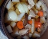 野菜たっぷりキムチスープ作り方3写真