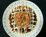 卵と納豆のなんちゃって♪満腹お好み焼き作り方6写真