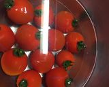 きゅうりとプチトマトのサッパリサラダ作り方1写真