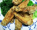 鳥唐揚げ塩味（鳥手羽中）やみつき！作り方5写真