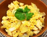 簡単ヘルシー♡ササミで基本の親子丼作り方4写真