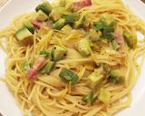 アボカドベーコンの檸檬ソースパスタ作り方8写真