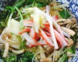 電子レンジで火を使わず・簡単☆冷やし雑煮作り方6写真