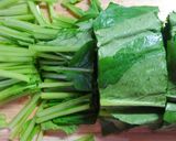 和食に♪小松菜ときのこと蒟蒻 ツナの煮物作り方3写真