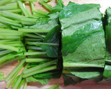 和食に♪小松菜ときのこと蒟蒻 ツナの煮物作り方3写真