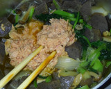 和食に♪小松菜ときのこと蒟蒻 ツナの煮物作り方7写真