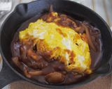 月9に勝る♡とろとろオムバーグ作り方13写真