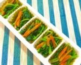 お弁当に冷凍保存♪簡単ほうれん草おひたし作り方7写真