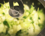 ☆5分副菜キャベツと豆苗の蒸し炒め作り方3写真