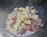 マヨネーズで作る簡単カルボナーラ風パスタ作り方3写真