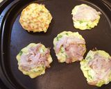 豆苗&チーズを使ったお好み焼き☆作り方4写真