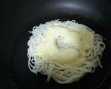 そうめんアレンジ☆お好み焼き風☆作り方4写真
